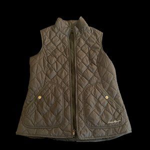 Insulated, quilted vest